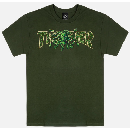 Tričko Thrasher Medusa - Forest Green