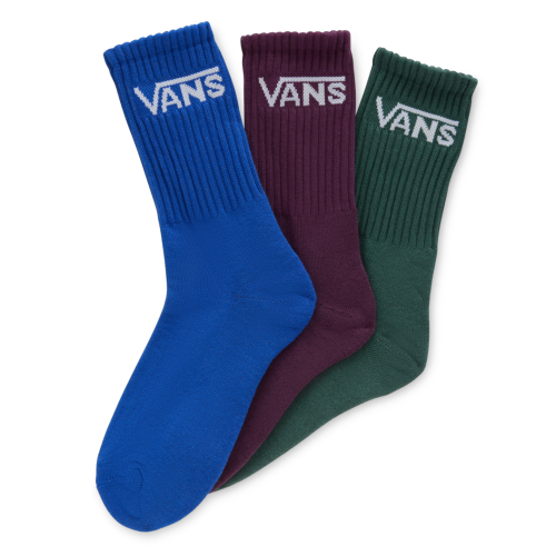 Ponožky Vans Classic Crew Kids - Multi - 3 páry