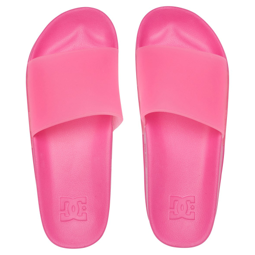 Pantofle DC Sliders Platform - hot pink
